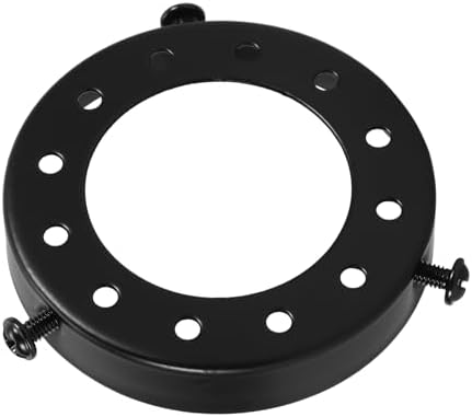 Mikikit 2pcs Ceiling Light Fixture Lamp Shade Ring Adapter for Socket Replacement