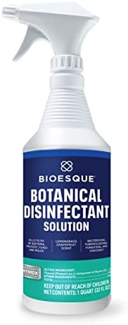 Bioesque Botanical Disinfectant Solution 32 Fl Oz Pack of 12