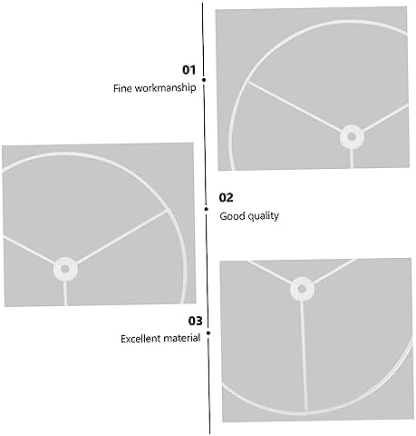 Vaguelly 2pcs Metal Lampshade Frame for DIY Lighting Projects