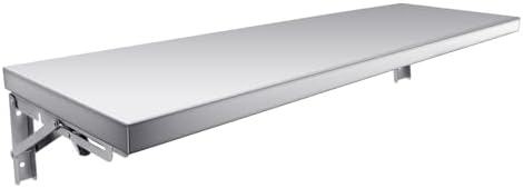 MOOTACO 48x12 Stainless Steel Wall Shelf