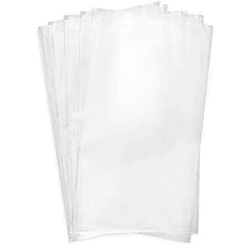 Morepack Shrink Wrap Bags 100 Pcs 6x12 Inches Clear PVC Heat Shrink Wrap for Packaging
