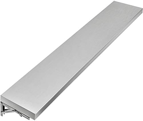 Happybuy Concession Shelf 708 x 114 Inch Stainless Steel Frame