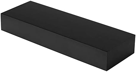 Restaurantware 205 x 7 x 325 Inch Display Riser Black Bamboo