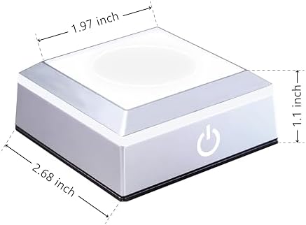 LED Light Base Multicolor Show for 3D Crystal Photo Glass Art