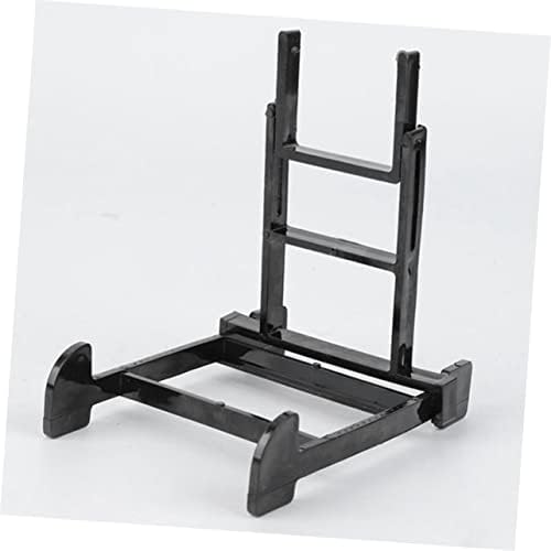 PRETYZOOM 5pcs Plastic Plate Display Stand Easel