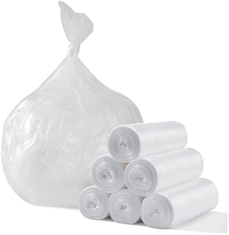 TYPLASTICS 45-48 Gallon Clear Trash Can Liners 200 Pack