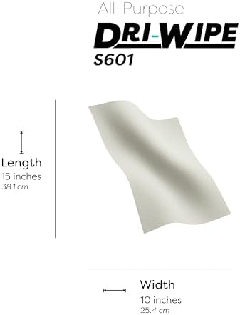 Dri-Wipe S601 by SMPLY Brands 252 Wipes All-Purpose Disposable Cleaning