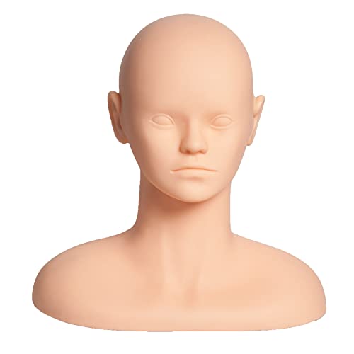 Diane Esthetics Mannequin Head with Shoulders for Massage and Training