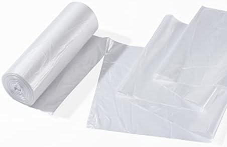 TYPLASTICS 45-48 Gallon Clear Trash Can Liners 200 Pack