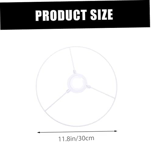 Cabilock 2-Piece Round Lamp Shade Ring Set for Pendant Lights