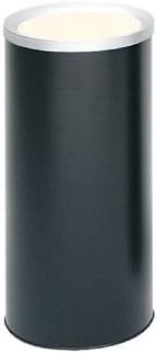 Safco Ash Urn Black 20 In Durable Steel
