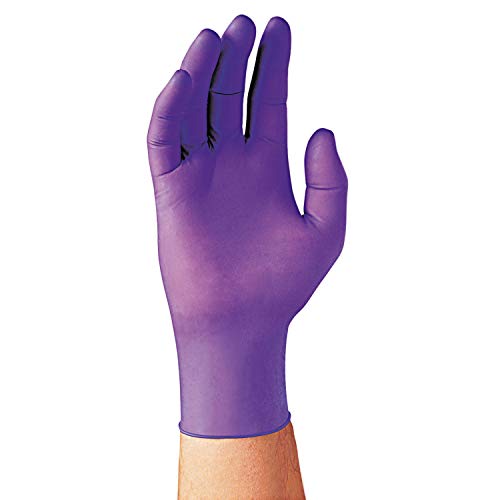 Halyard Disposable Nitrile Exam Gloves X-Large Purple 90 per Box