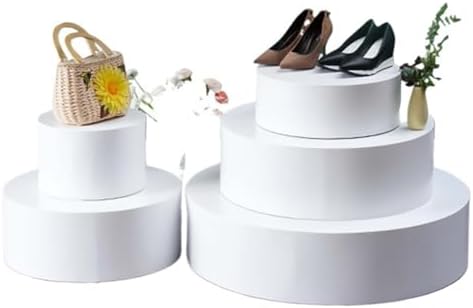 Stackable Cylinder Display Stands for Decor and Storage
