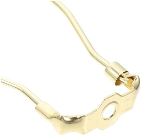 Jojofuny 2sets Heavy Duty Lamp Harp Adapter for Standard Bases and Sturdy Construction