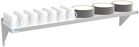 KoolMore WMSH-1260 NSF Stainless Steel Wall Mount Shelf