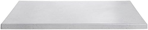 HUBERT Display Riser Rectangular Grey Concrete Look