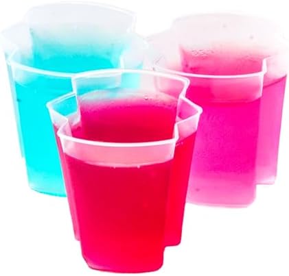 100 Pack Jello Shot Cups No Lids - Squeezable 2oz Party Cups