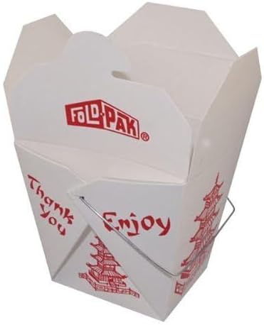 Pack of 15 Paper Take Out Boxes with Handle