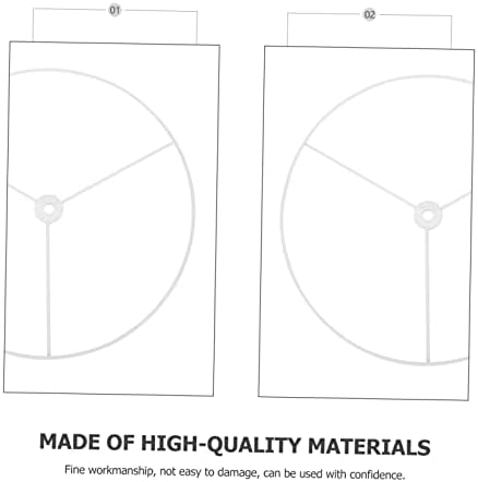 Vaguelly 2pcs Metal Lampshade Frame for DIY Lighting Projects