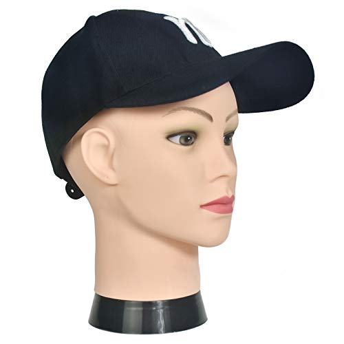 Professional Cosmetology Mannequin Head - Female Bald Head for Wigs and Makeup Practice