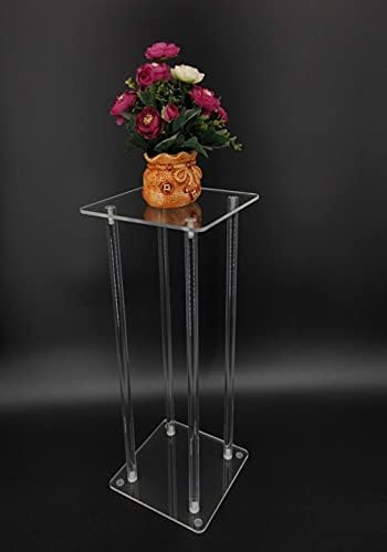 9L x 9W x 30 Clear Acrylic Display Riser Stand