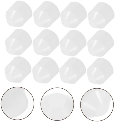 NUOBESTY 50pcs E27 Lamp Socket Protective Covers for Light Holder Cups