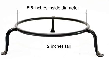 Laredo 55 Inch Round Iron Display Stand Pair