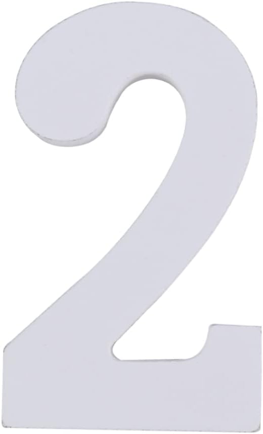 Cabilock Wooden Table Number Card Sign for Wedding and Party Decorations