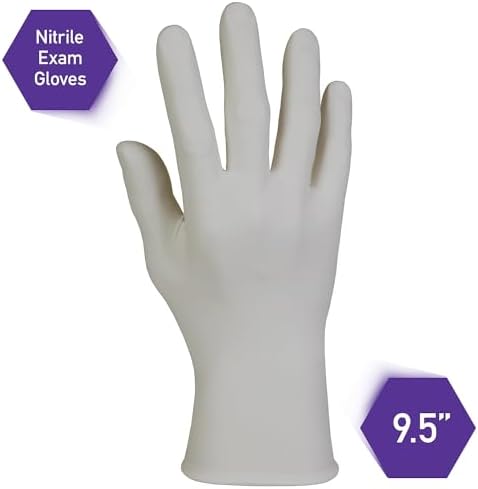 Halyard KCC50707 Nitrile Exam Gloves Medium