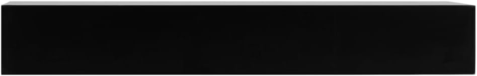 Restaurantware 205 x 7 x 325 Inch Display Riser Black Bamboo