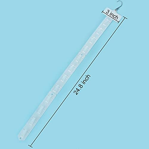 12 Pack Station Hanging Merchandise Strips with S Hooks