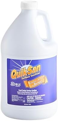 Glownary QuikSan Food Contact Surface Sanitizer 1 Gallon