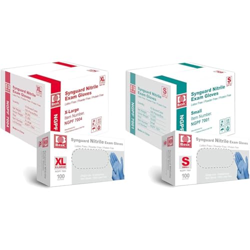 Basic Medical Nitrile Exam Gloves Case of 1000