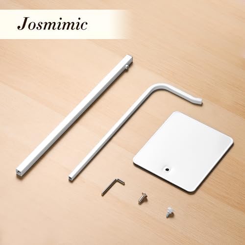 2 Pcs Purse Holder Handbag Display Stand Adjustable Hook Stand for Tabletop Closet Desk Retail Use White