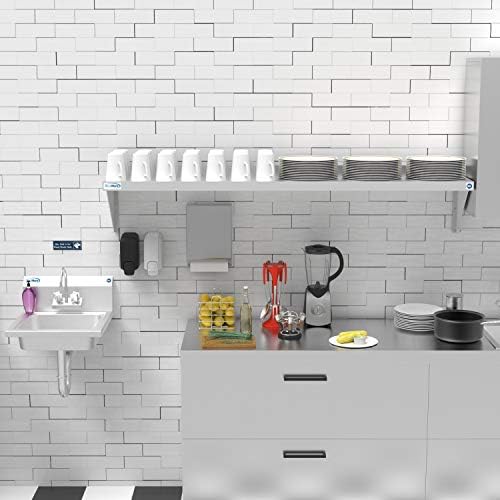 KoolMore WMSH-1260 NSF Stainless Steel Wall Mount Shelf