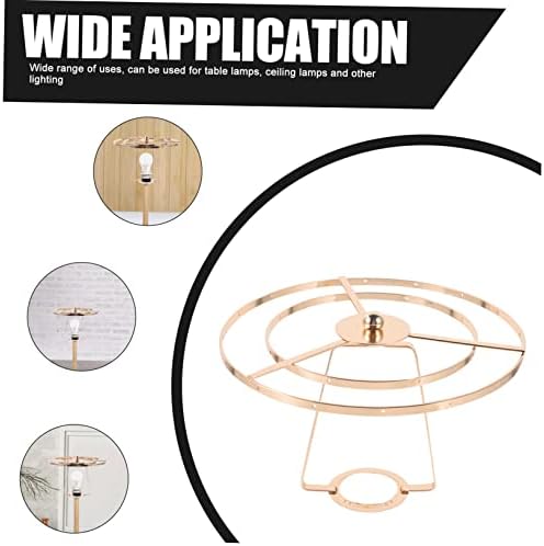 Gadpiparty Vintage Crystal Lamp Harp Holder Kit