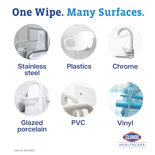 Clorox Healthcare VersaSure Cleaner Disinfectant Wipes 150 Count