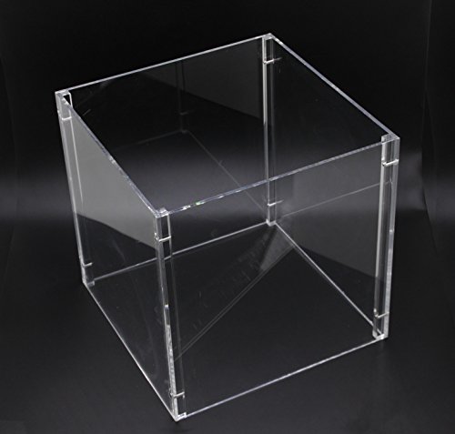 FixtureDisplays 4-Sided Cube Display for T-Shirts and More