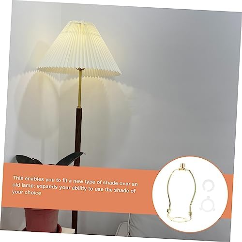 1set Heavy Duty Lamp Harp Bracket Adapter for Table and Floor Lamps