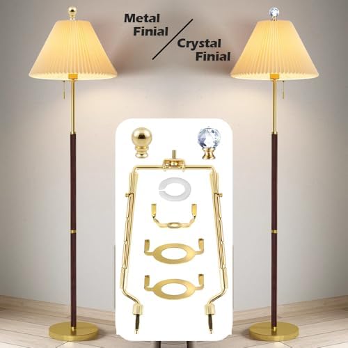 8 9 10 11 Inch Gold Lamp Harp Holder