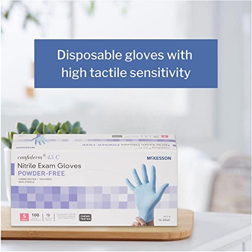 McKesson Confiderm 45C Nitrile Exam Gloves - 1000 Total