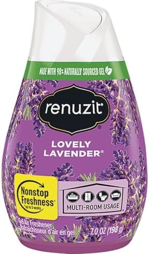 Renuzit Lovely Lavender Gel Air Freshener 7 Ounce