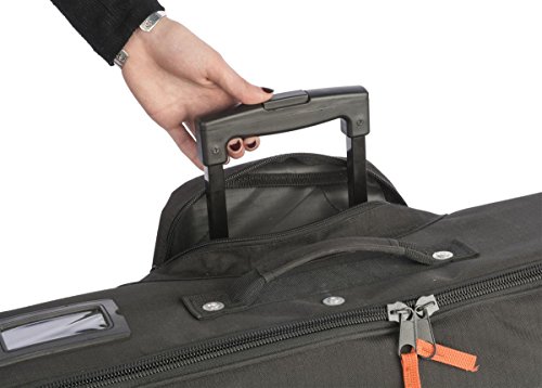 Displays2Go Portable Display Case With Twist Design 4 Shelves