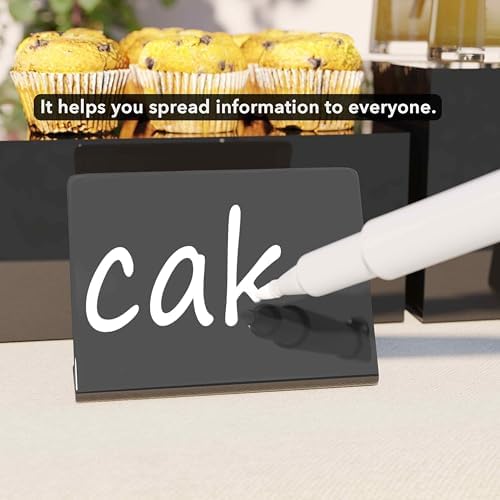 Neatsure 8PSC Buffet Risers Set Stackable Acrylic Display Stands for Food Desserts Jewelry and Collectibles