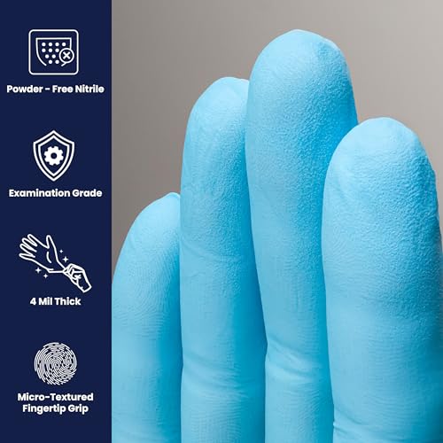 Adenna Miracle 4 Mil Powder-Free Nitrile Exam Gloves