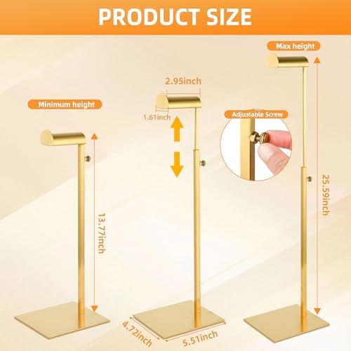 AmaQueen 2 Pcs Adjustable Purse Hanger Rack