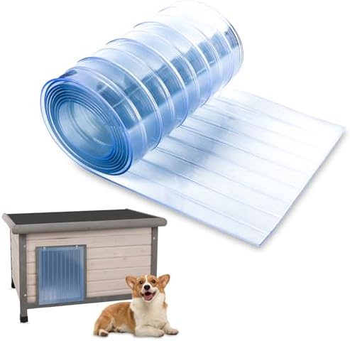 Toriexon Plastic Vinyl Strip Curtain 8 x 76