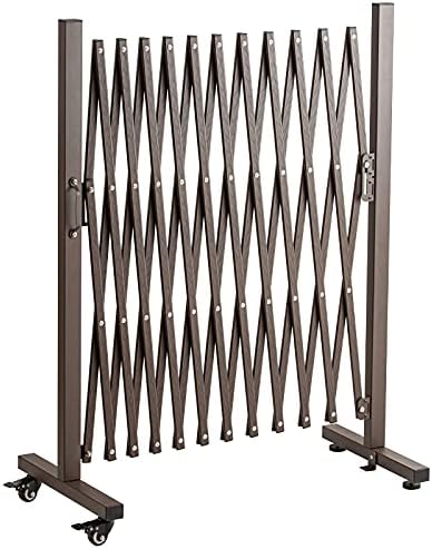 Aluminum Decorative Garden Fence with Casters