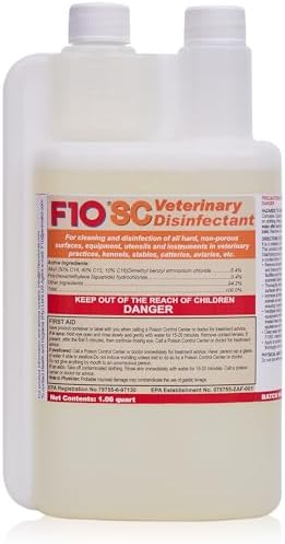 F10 SC Concentrated Disinfectant for Kennels and Animal Cages