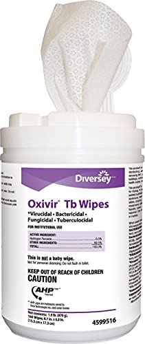 Oxivir Tb 4599516 Disinfectant Wipes 160 WipesCanister